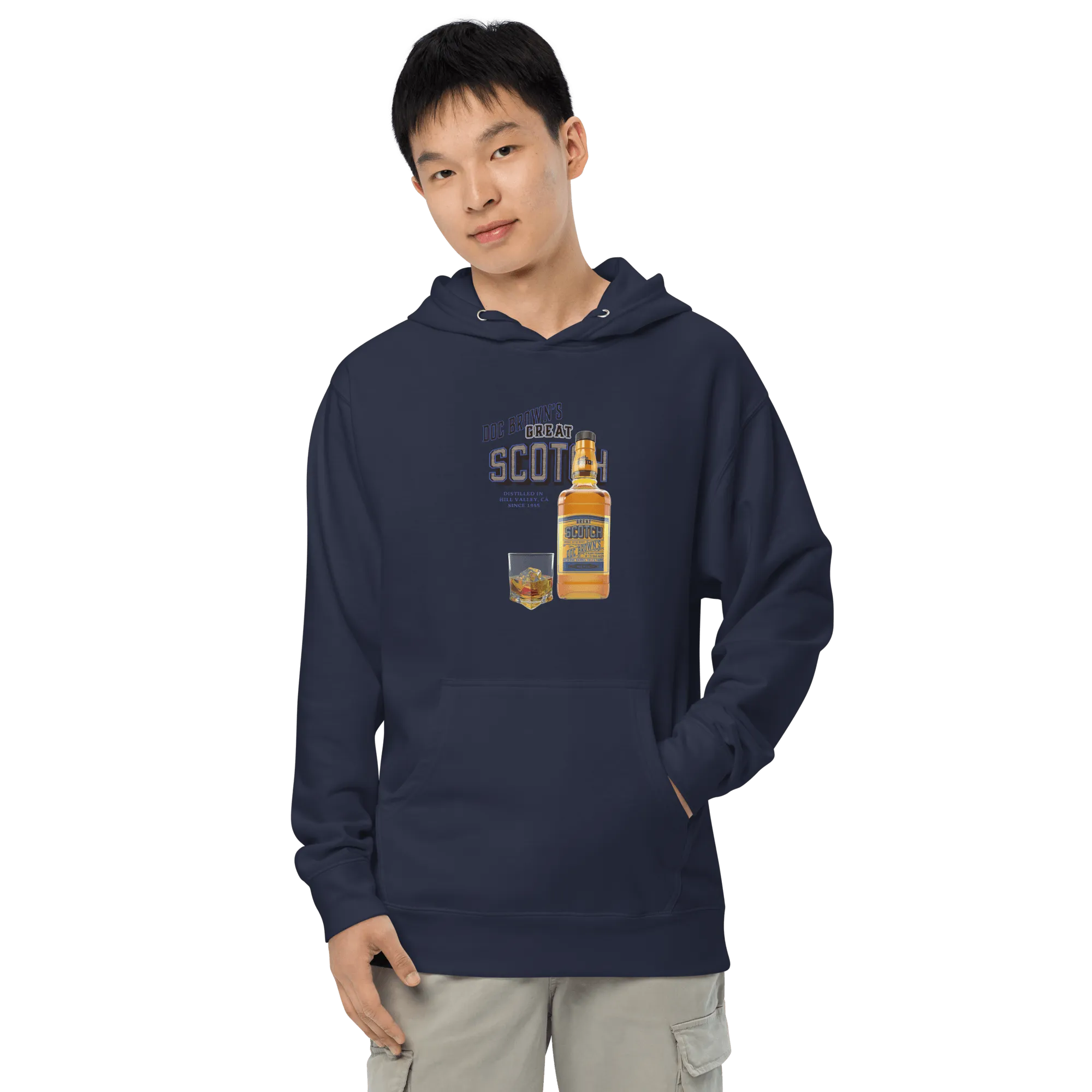 Doc Brown's Great Scotch Unisex midweight hoodie