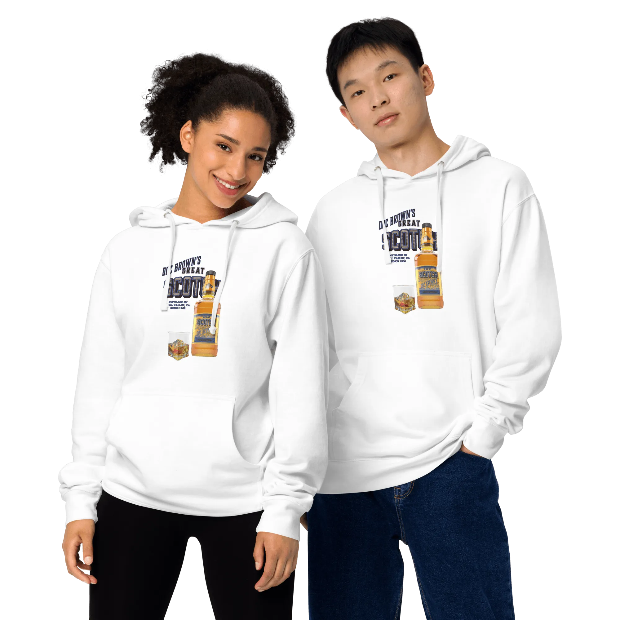 Doc Brown's Great Scotch Unisex midweight hoodie