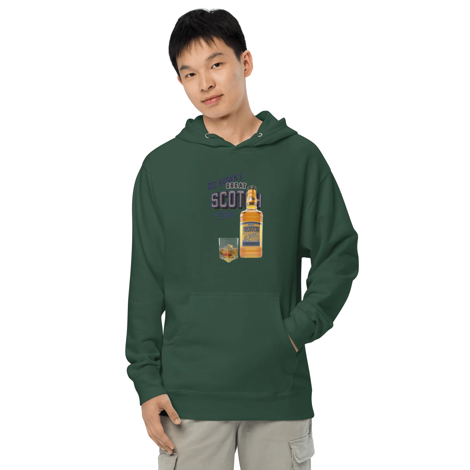 Doc Brown's Great Scotch Unisex midweight hoodie