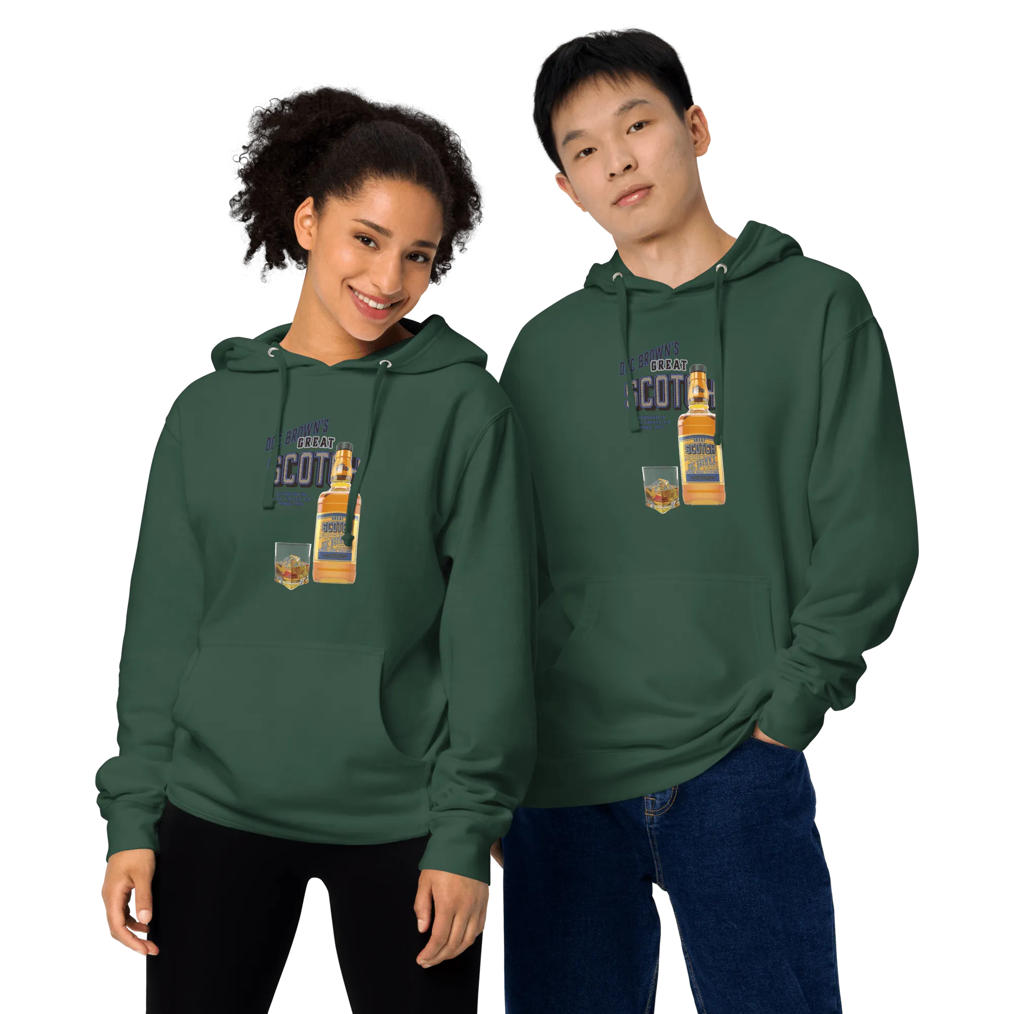 Doc Brown's Great Scotch Unisex midweight hoodie