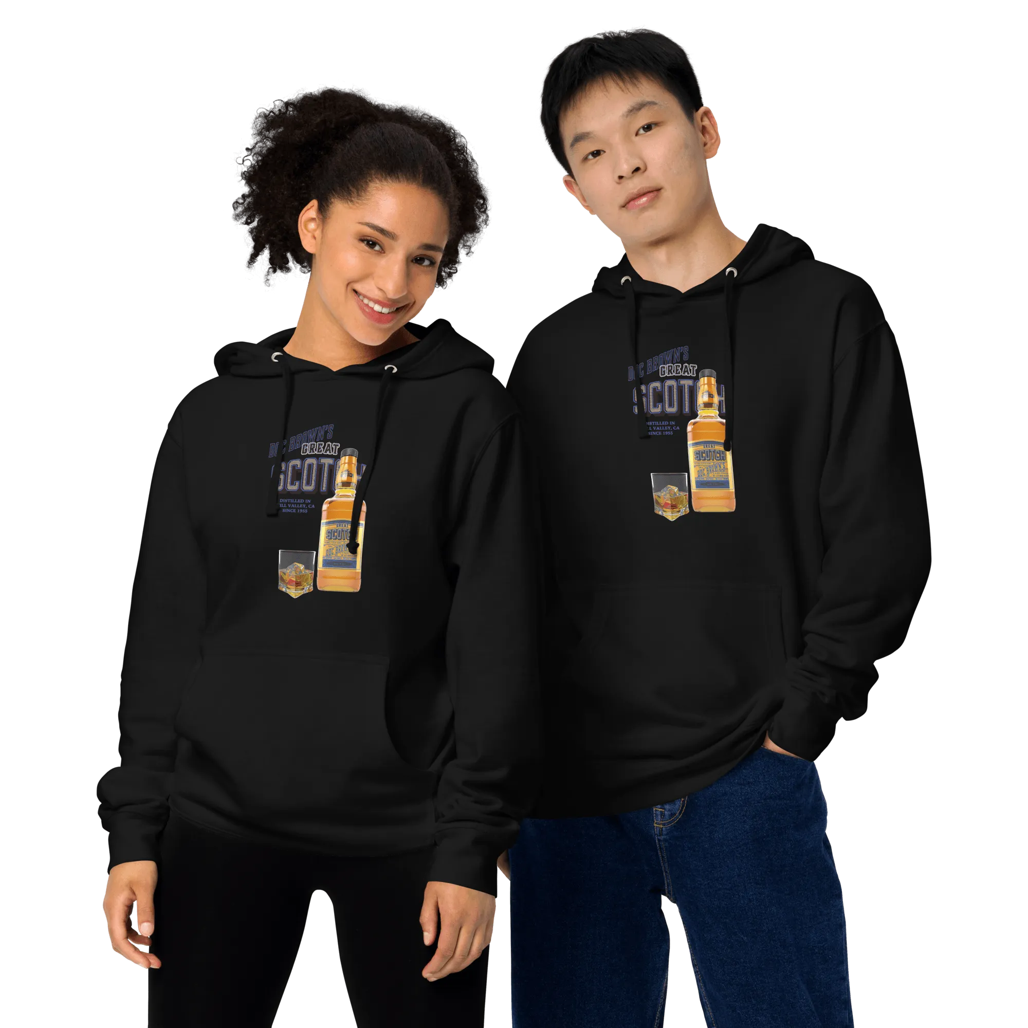 Doc Brown's Great Scotch Unisex midweight hoodie