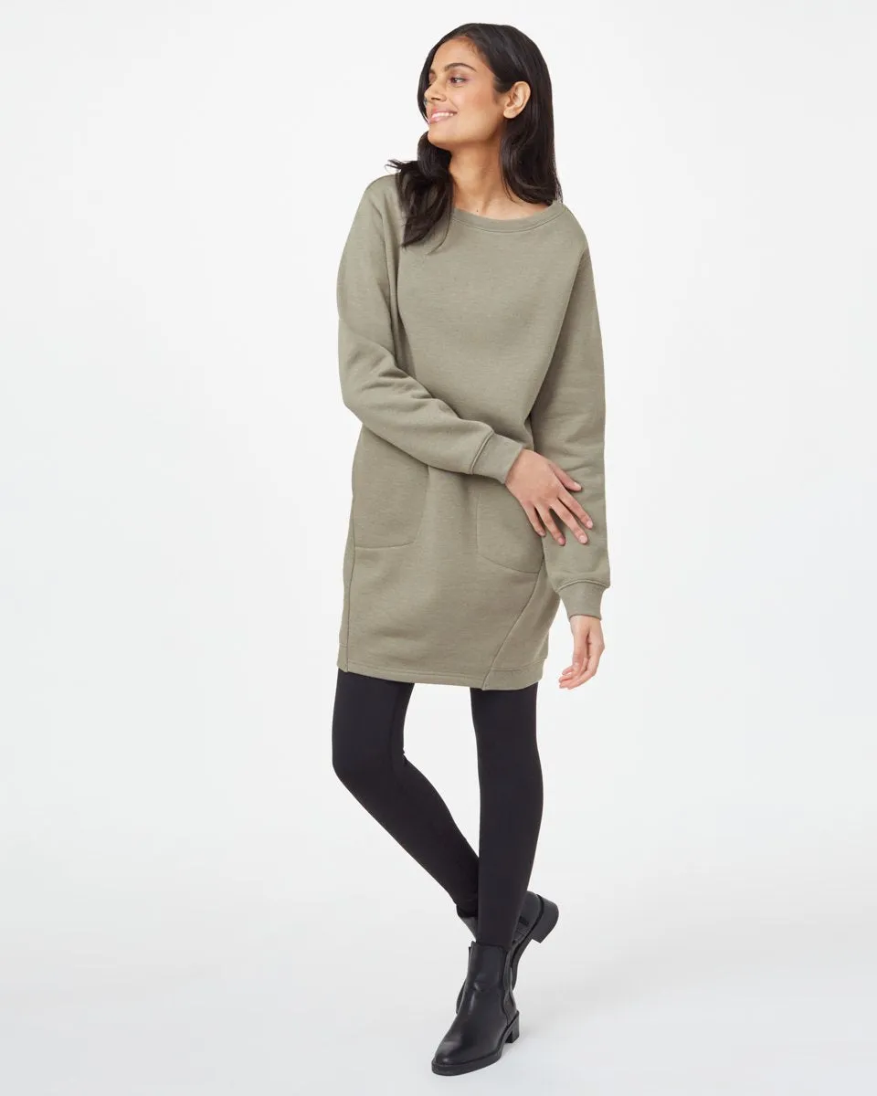 Fleece Crew Dress