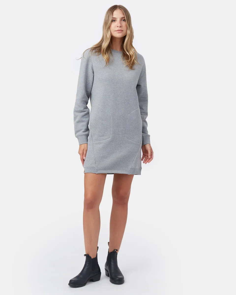 Fleece Crew Dress