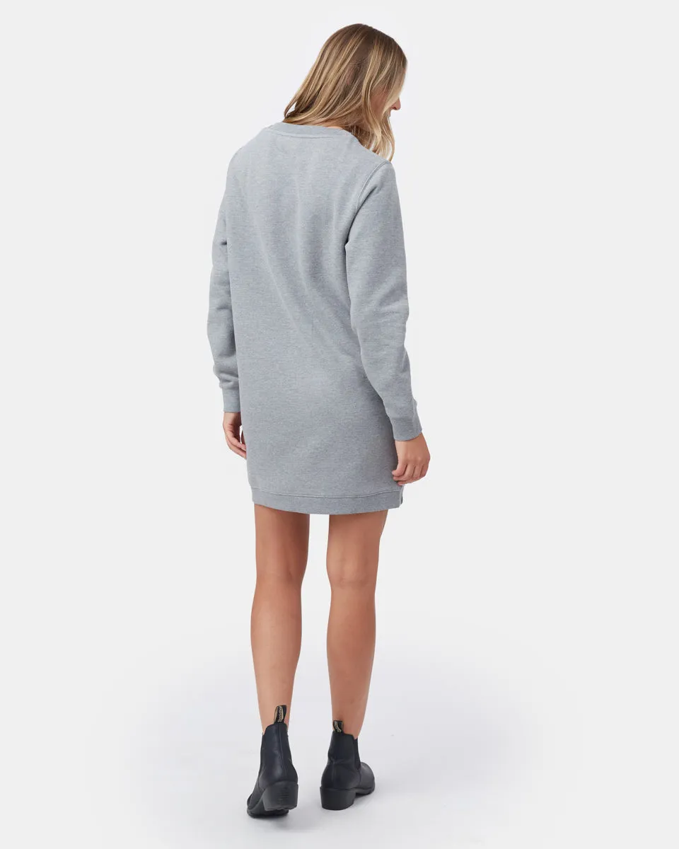 Fleece Crew Dress