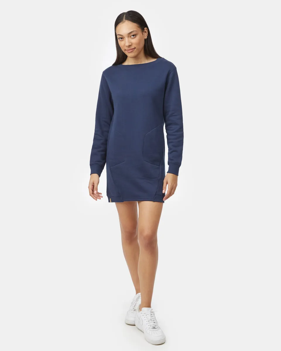 Fleece Crew Dress