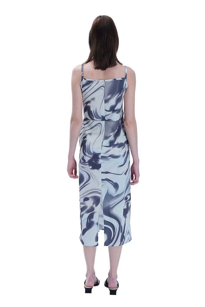 Fog Print Slip Dress