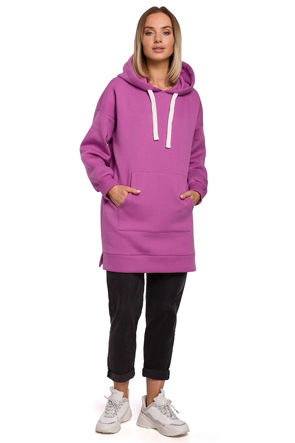 Fuchsia Oversized Hoodie