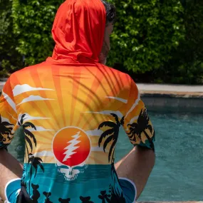 Grateful Dead | UPF 50 Hoodie | Rising Sun Stealie