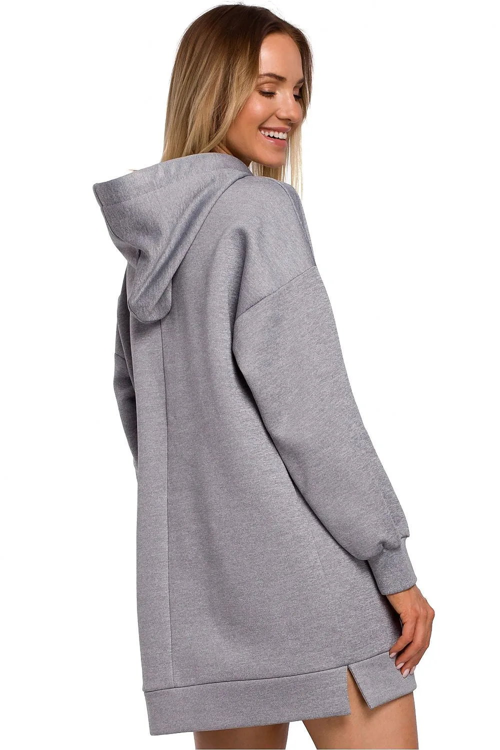 Grey Oversized Hoodie