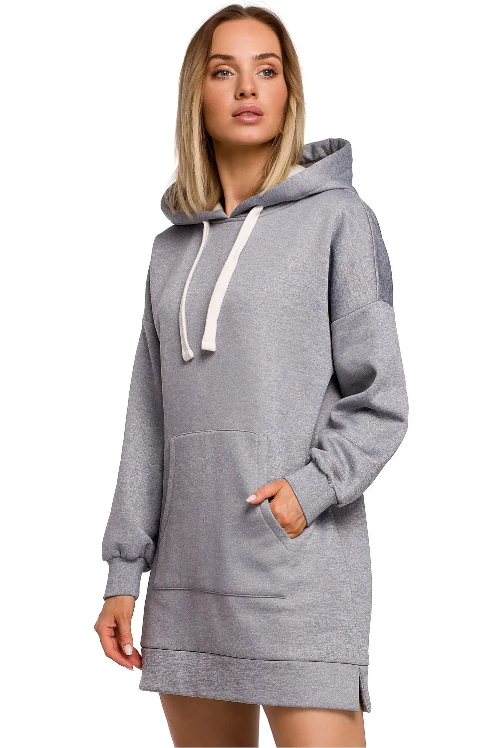 Grey Oversized Hoodie