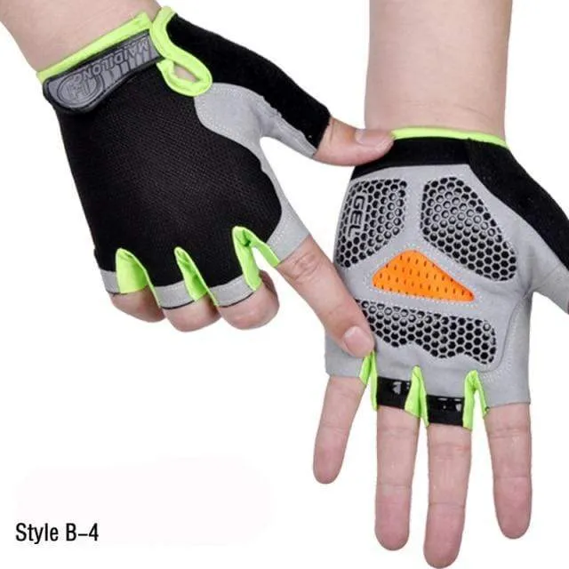 Half-finger Gloves for Men Women Cycling Body Tactics Outdoor Gloves Sports Anti-slip Breathable Protective Half-Finger Gloves