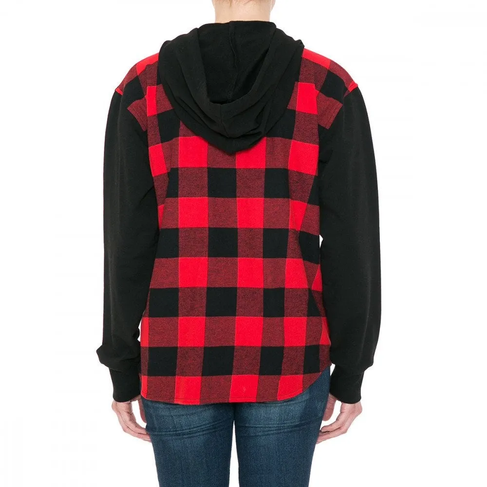 Hampton Hooded Flannel