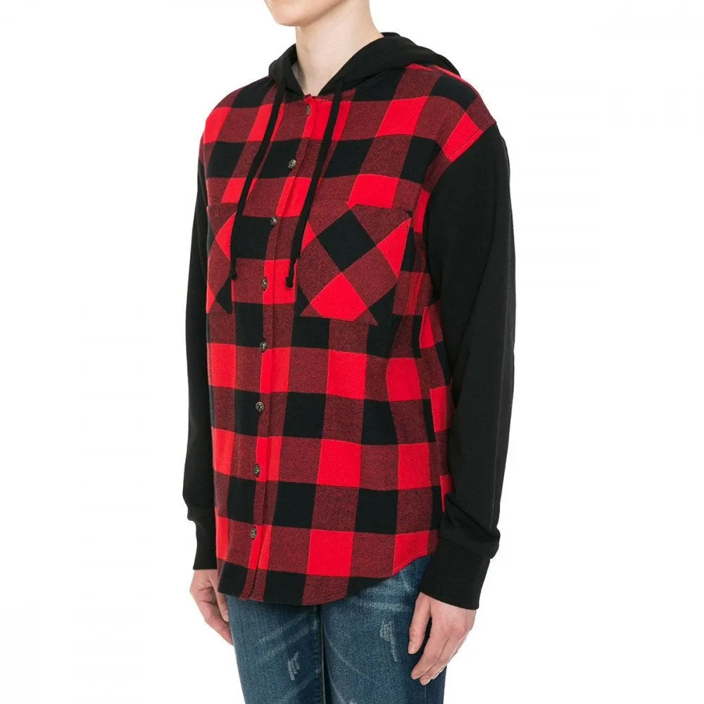 Hampton Hooded Flannel