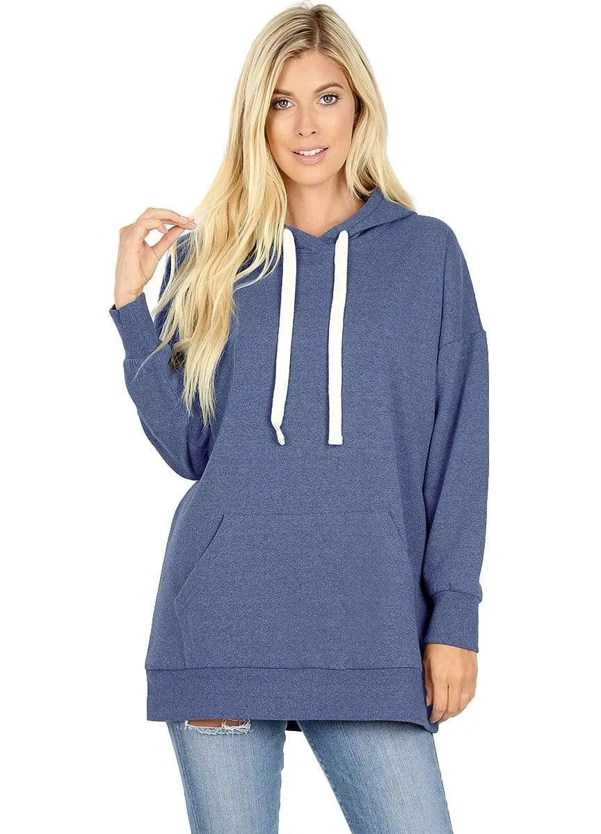 Haute Edition Women's Fashion Fleece Lined Pullover Hoodies