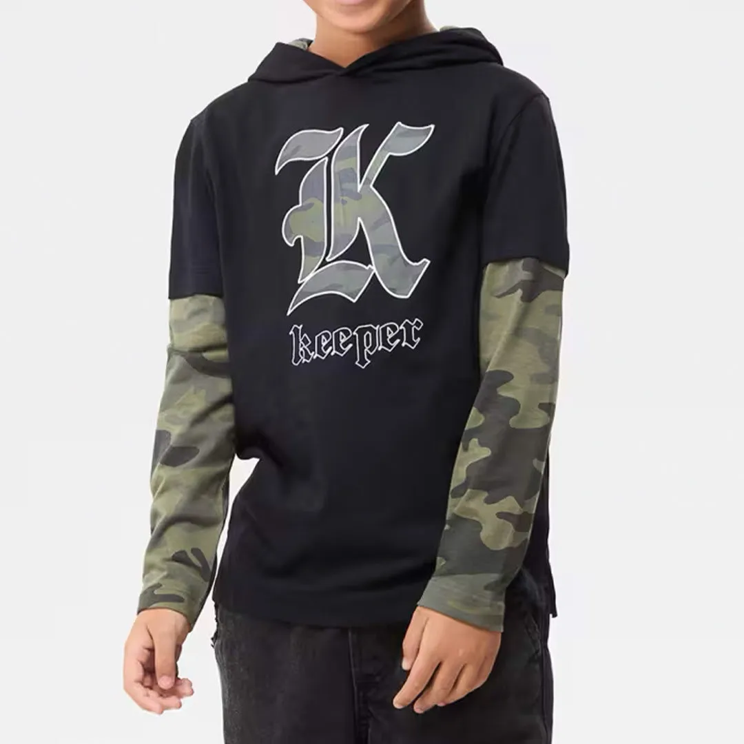 Hooded Long Sleeve T-Shirt