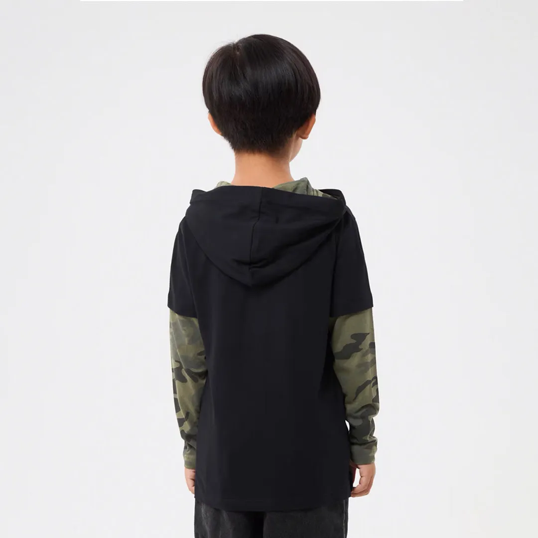 Hooded Long Sleeve T-Shirt