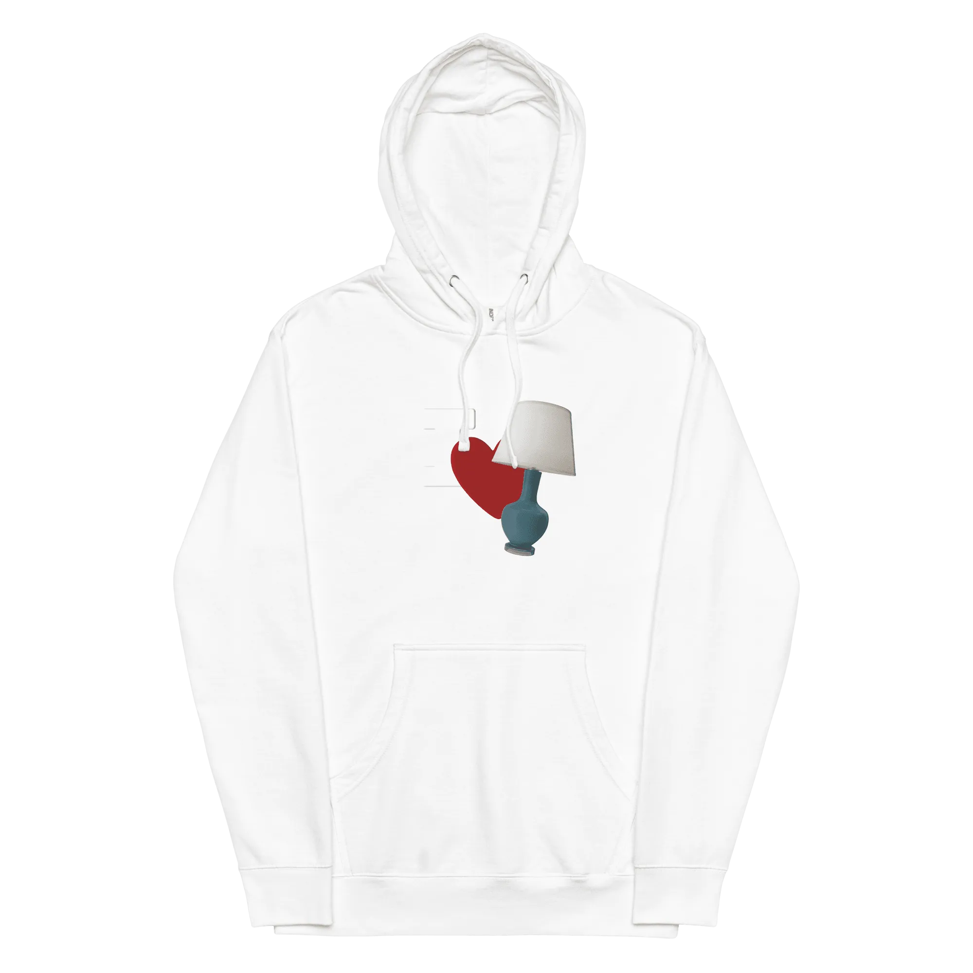 I Love Lamp Unisex Hoodie