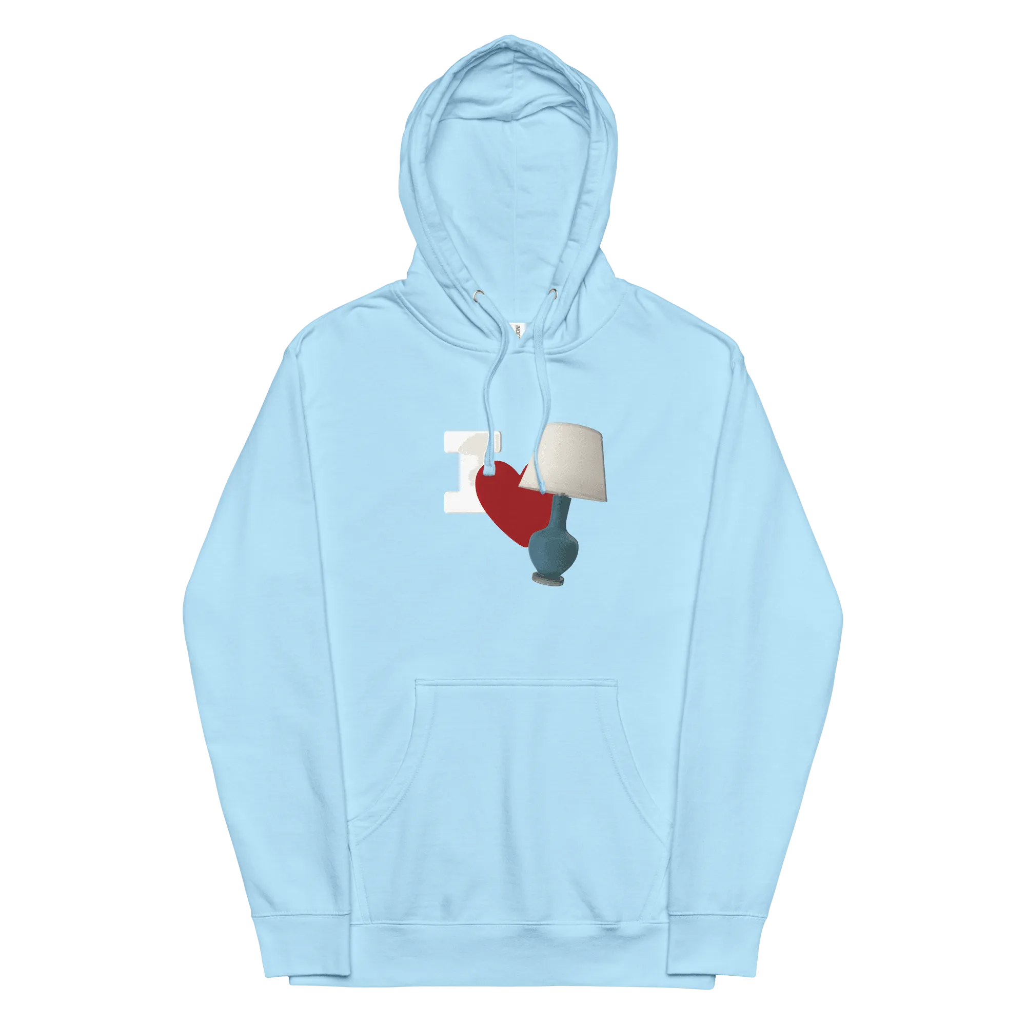 I Love Lamp Unisex Hoodie