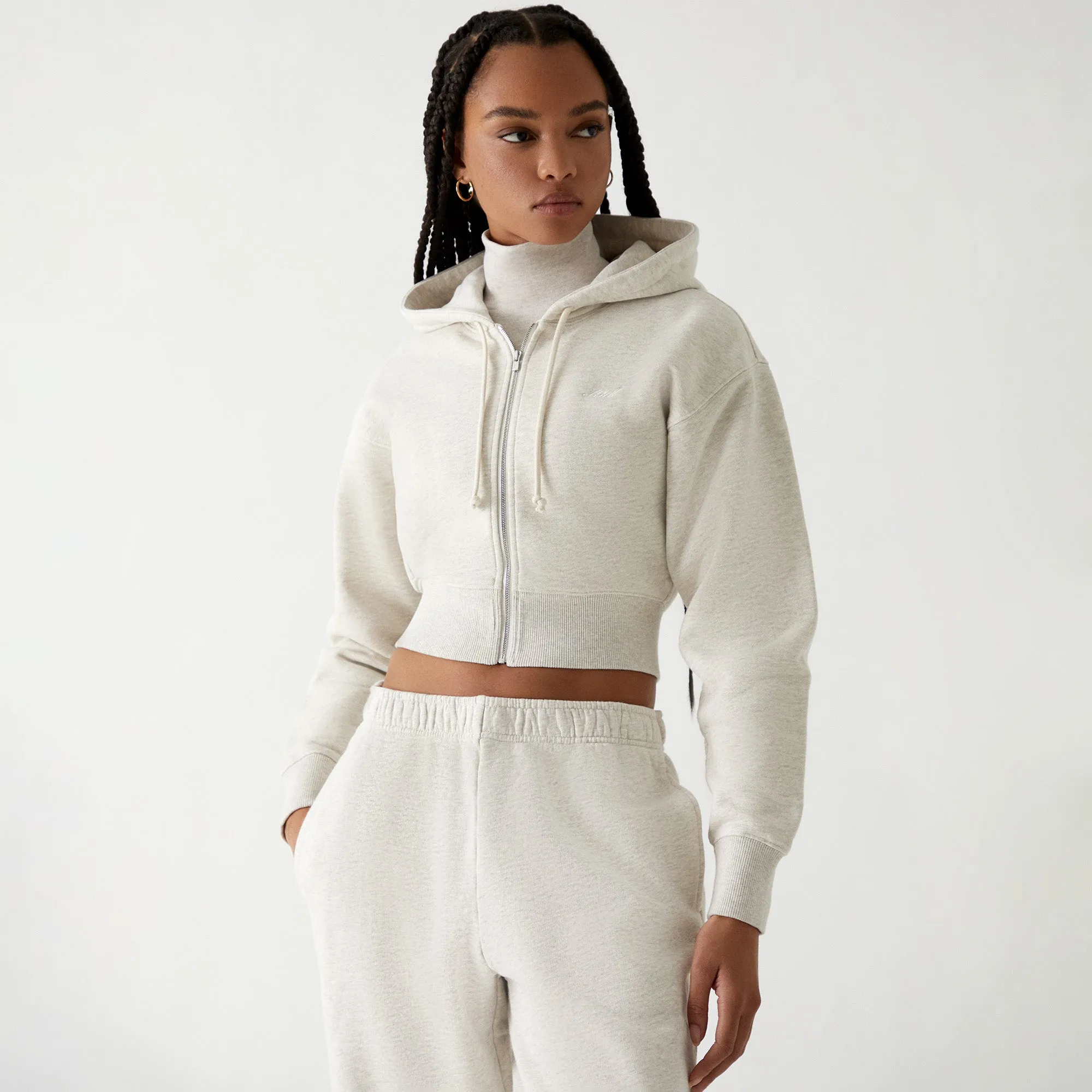 Kith Women Fallon Hoodie - Sandy Heather