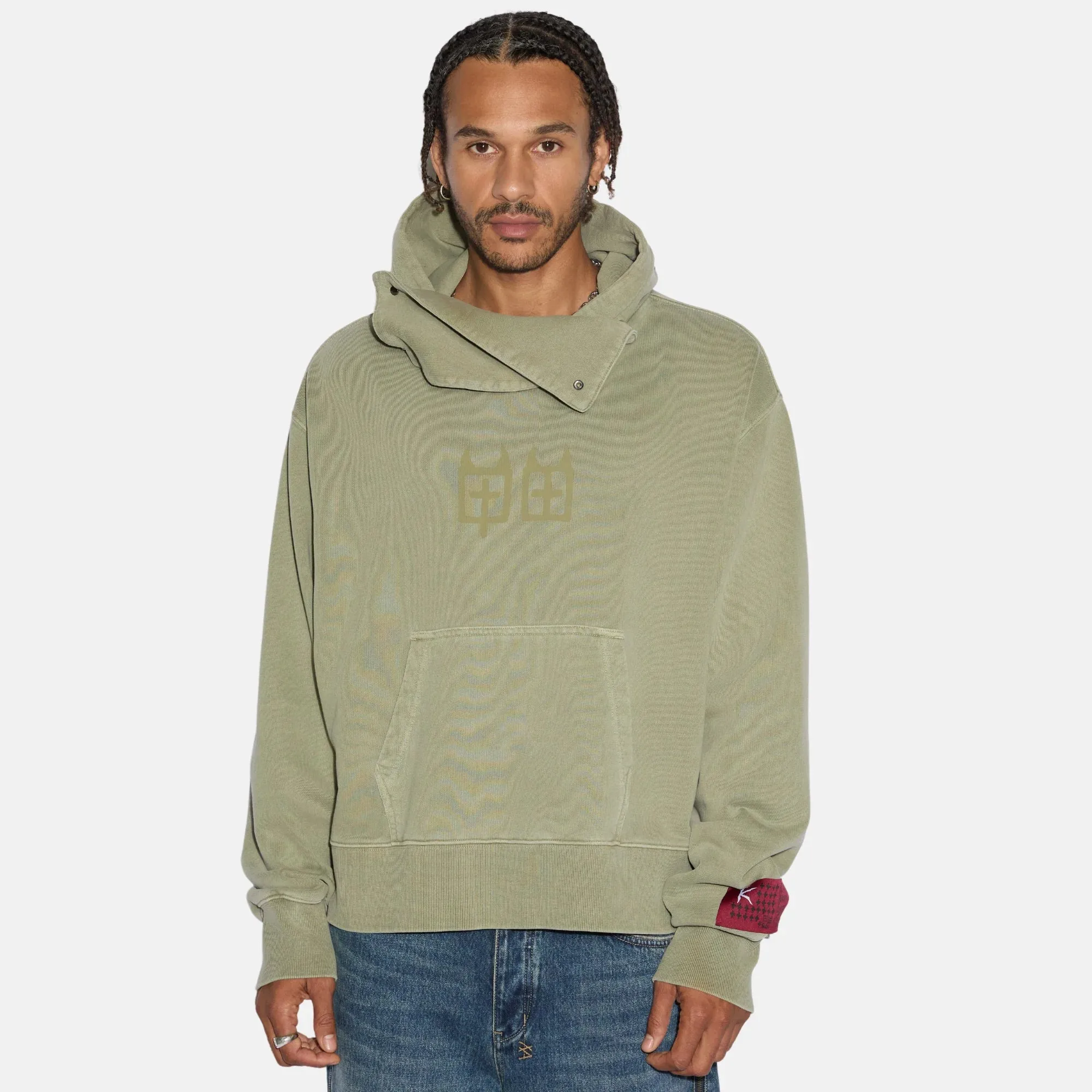 KSUBI Devil Trip Hoodie Khaki