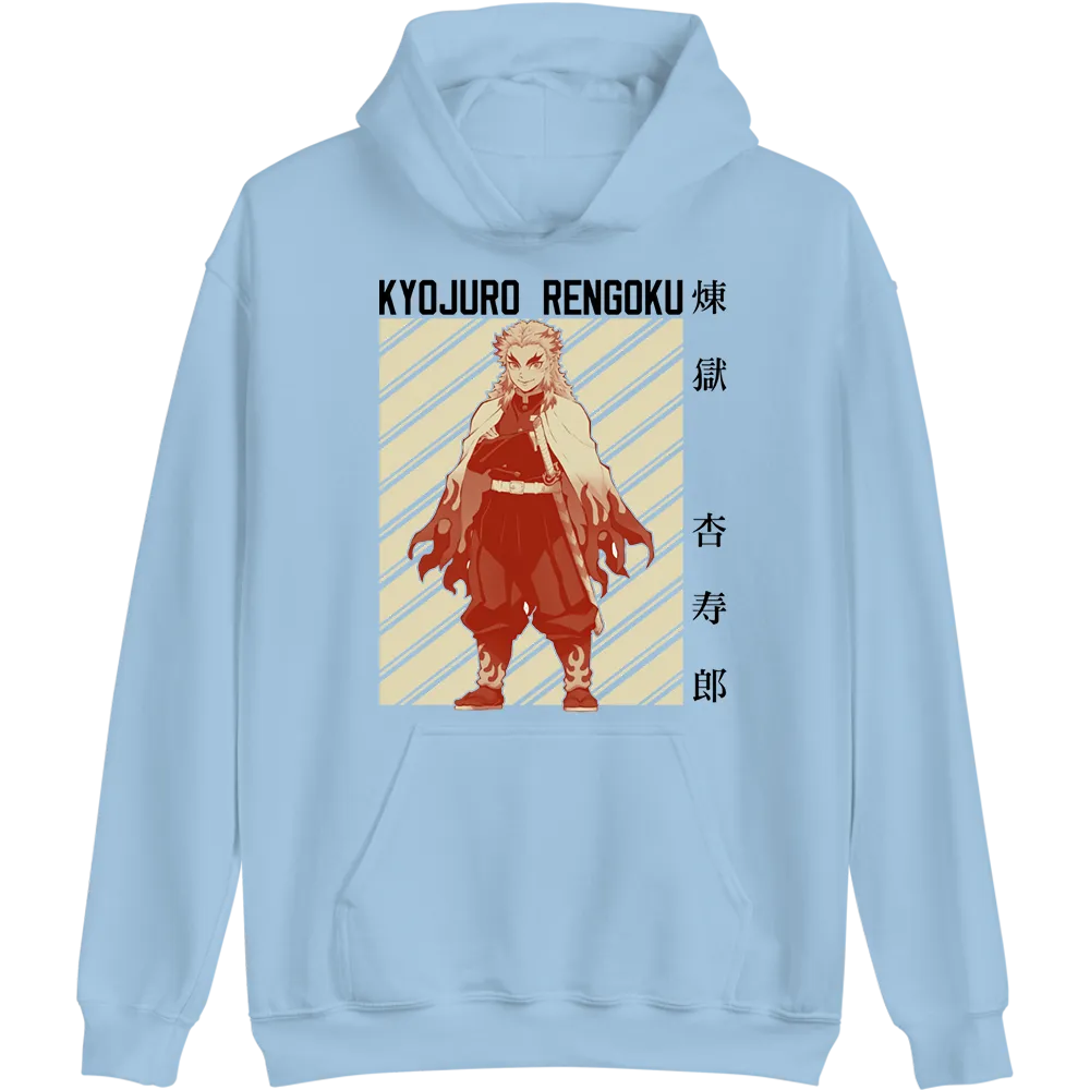 Kyojuro Rengoku Demon Slayer Hoodie