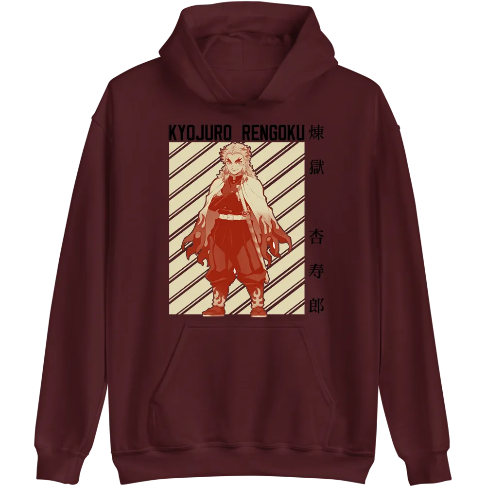 Kyojuro Rengoku Demon Slayer Hoodie