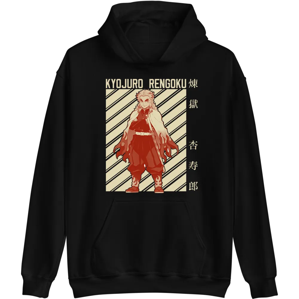 Kyojuro Rengoku Demon Slayer Hoodie