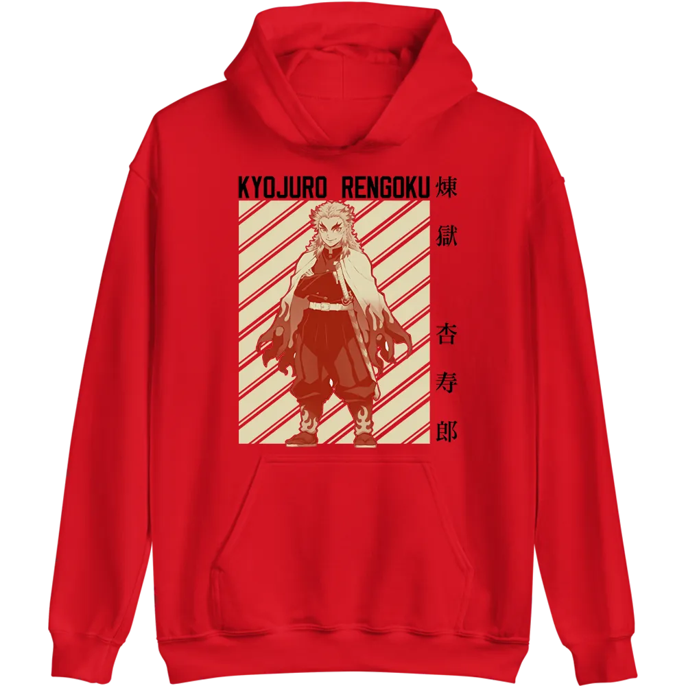 Kyojuro Rengoku Demon Slayer Hoodie