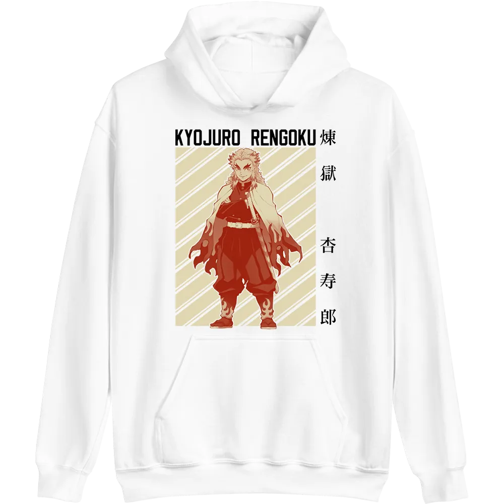 Kyojuro Rengoku Demon Slayer Hoodie