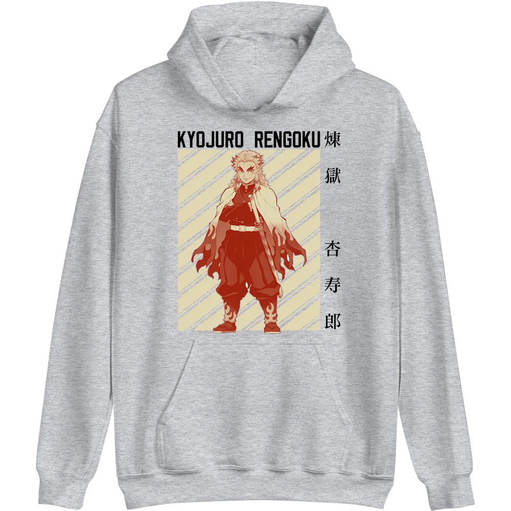 Kyojuro Rengoku Demon Slayer Hoodie