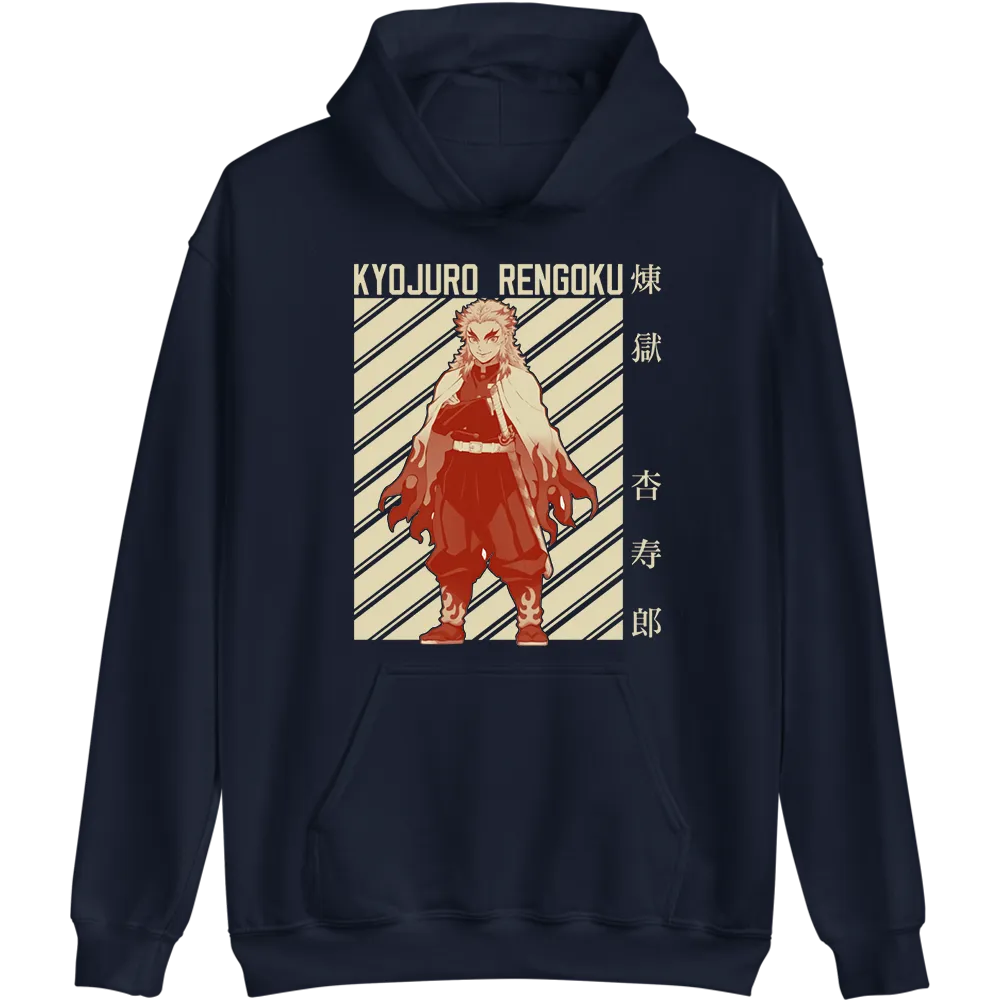 Kyojuro Rengoku Demon Slayer Hoodie