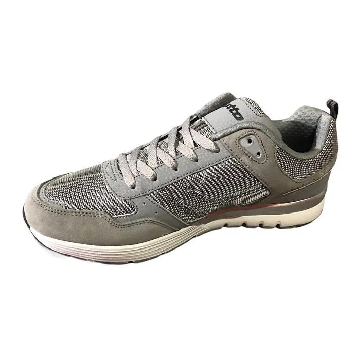 Lotto men's leisure shoe Grande V T0097 gray cement