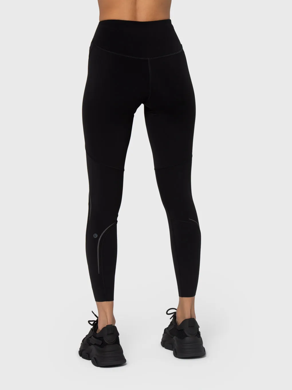 LULULEMON BLACK BASE PACE HR REFLECTIVE TIGHT