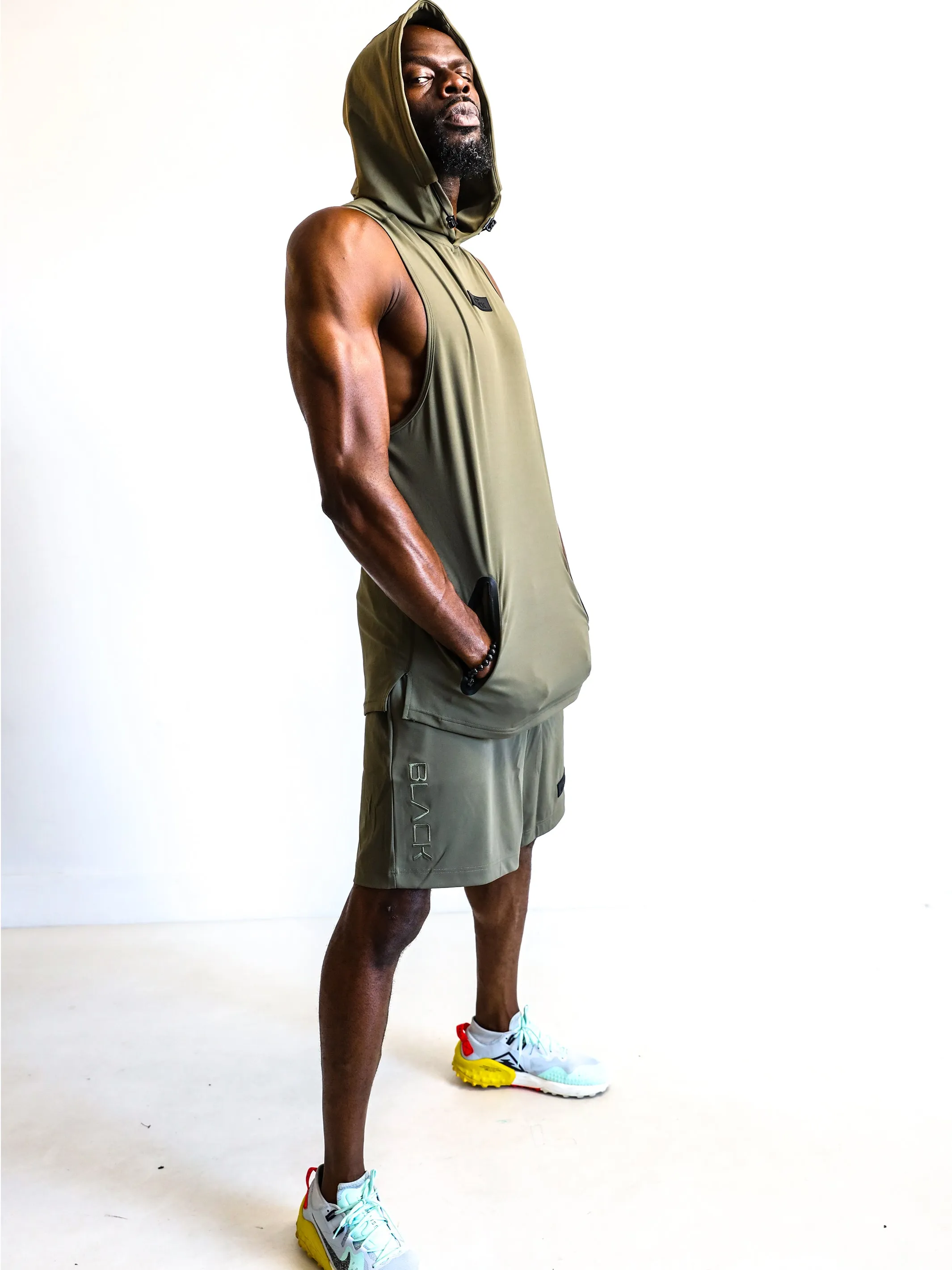 Men's Color Collection Sleeveless Hoodie