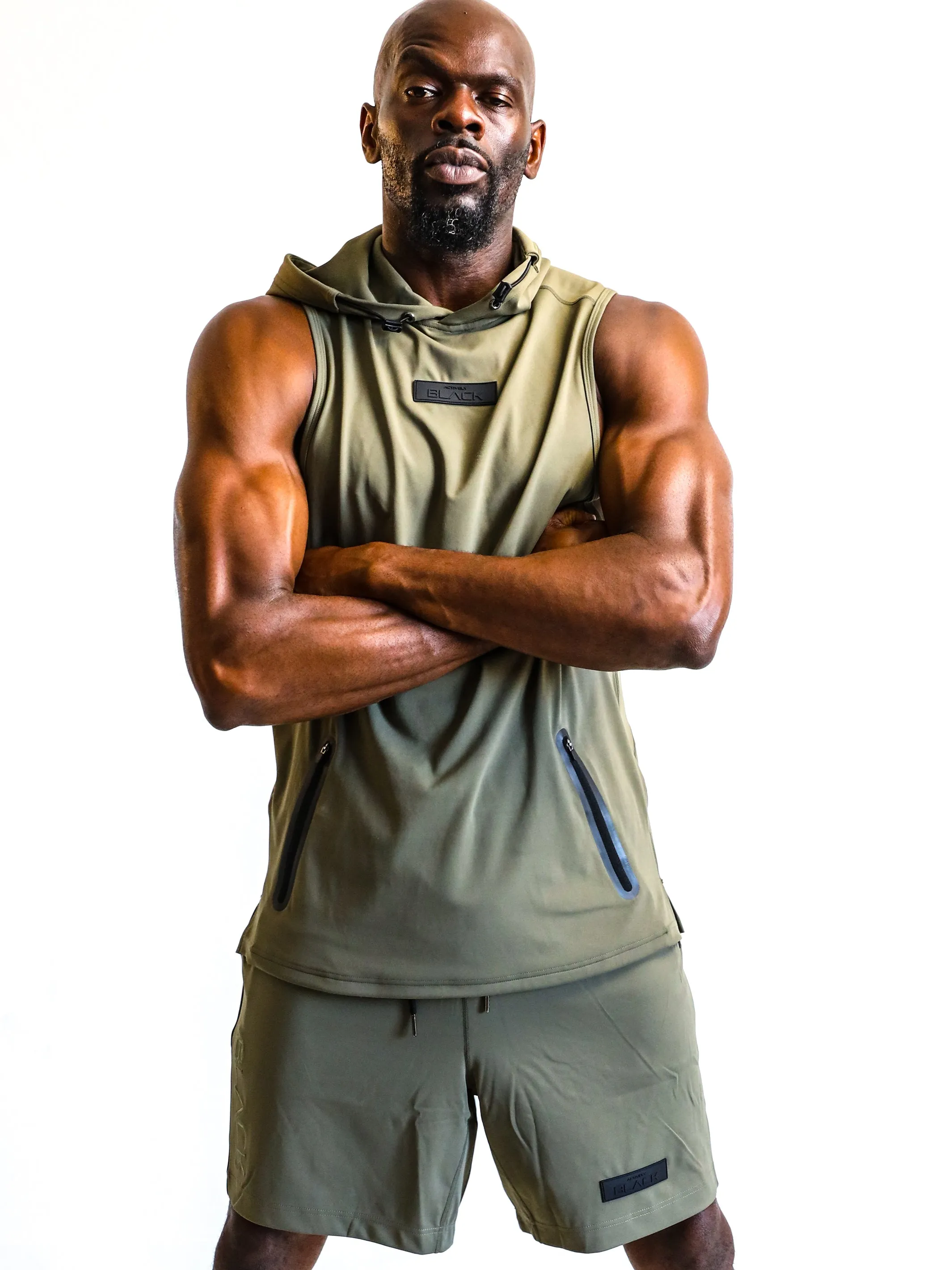 Men's Color Collection Sleeveless Hoodie