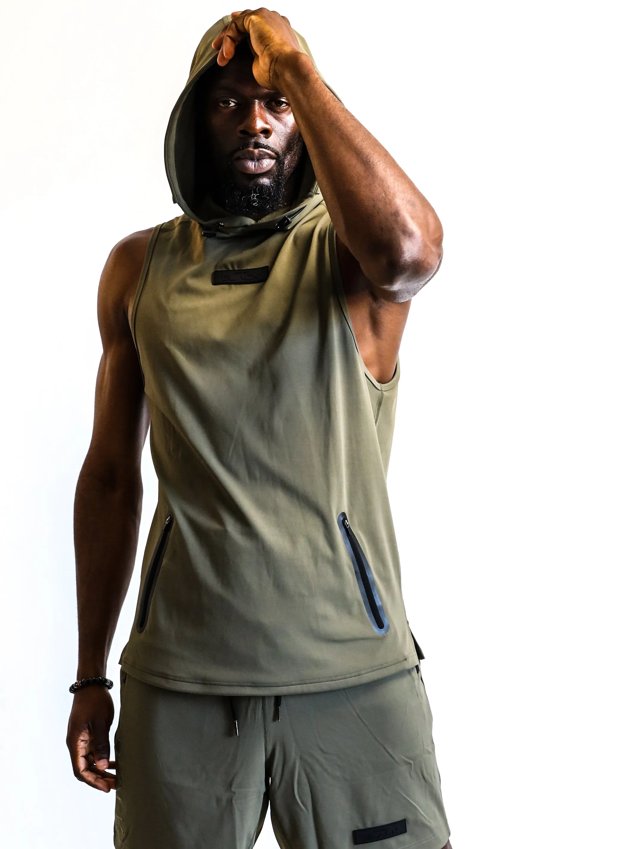 Men's Color Collection Sleeveless Hoodie