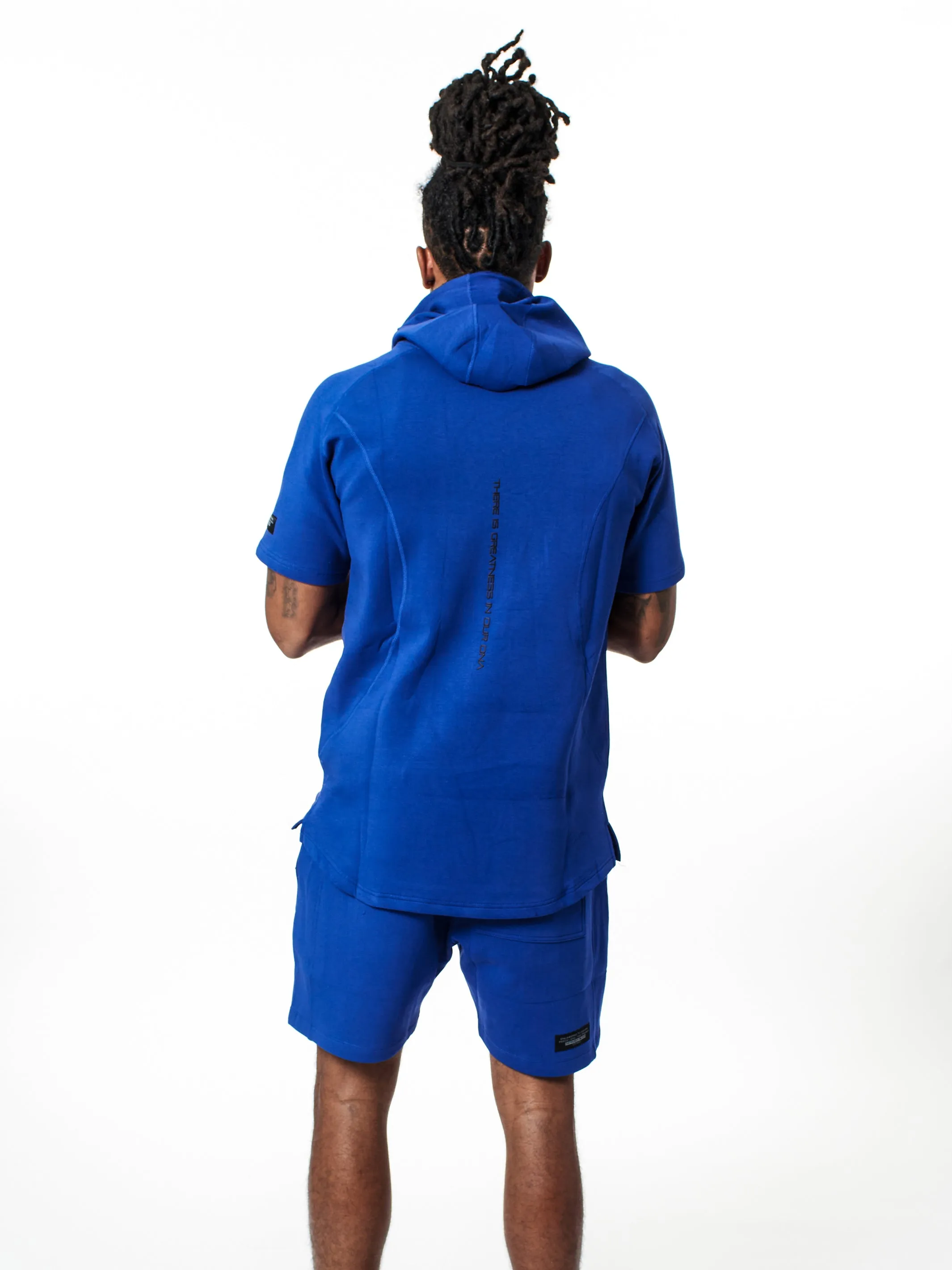 Men's Performance Tech Color Short Sleeve Hoodie