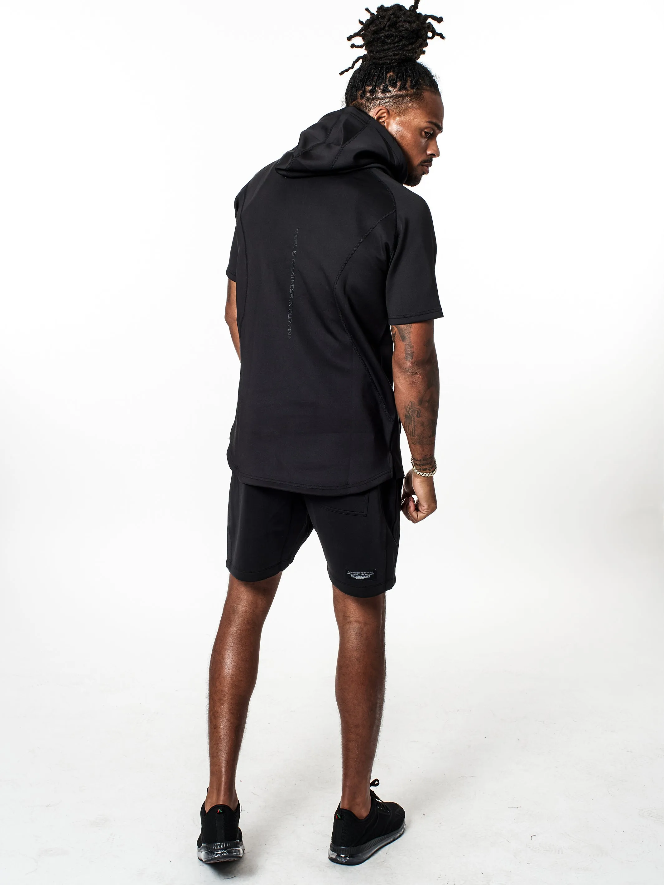 Men's Performance Tech Color Short Sleeve Hoodie