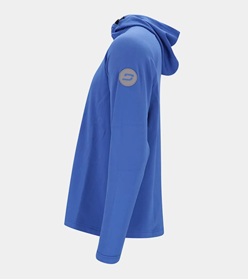 MEN'S TWO TONE HOODIE - BLUE