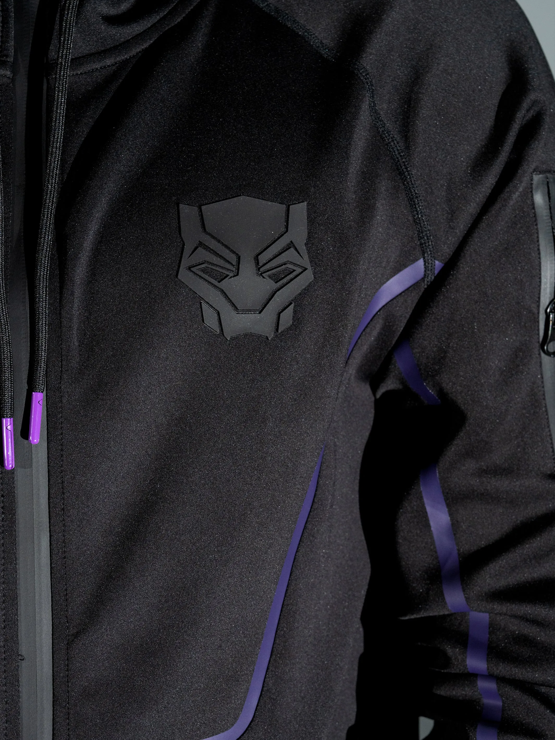 Men's Wakanda Athletics Vibranium Zipper Hoodie