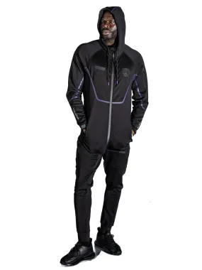 Men's Wakanda Athletics Vibranium Zipper Hoodie