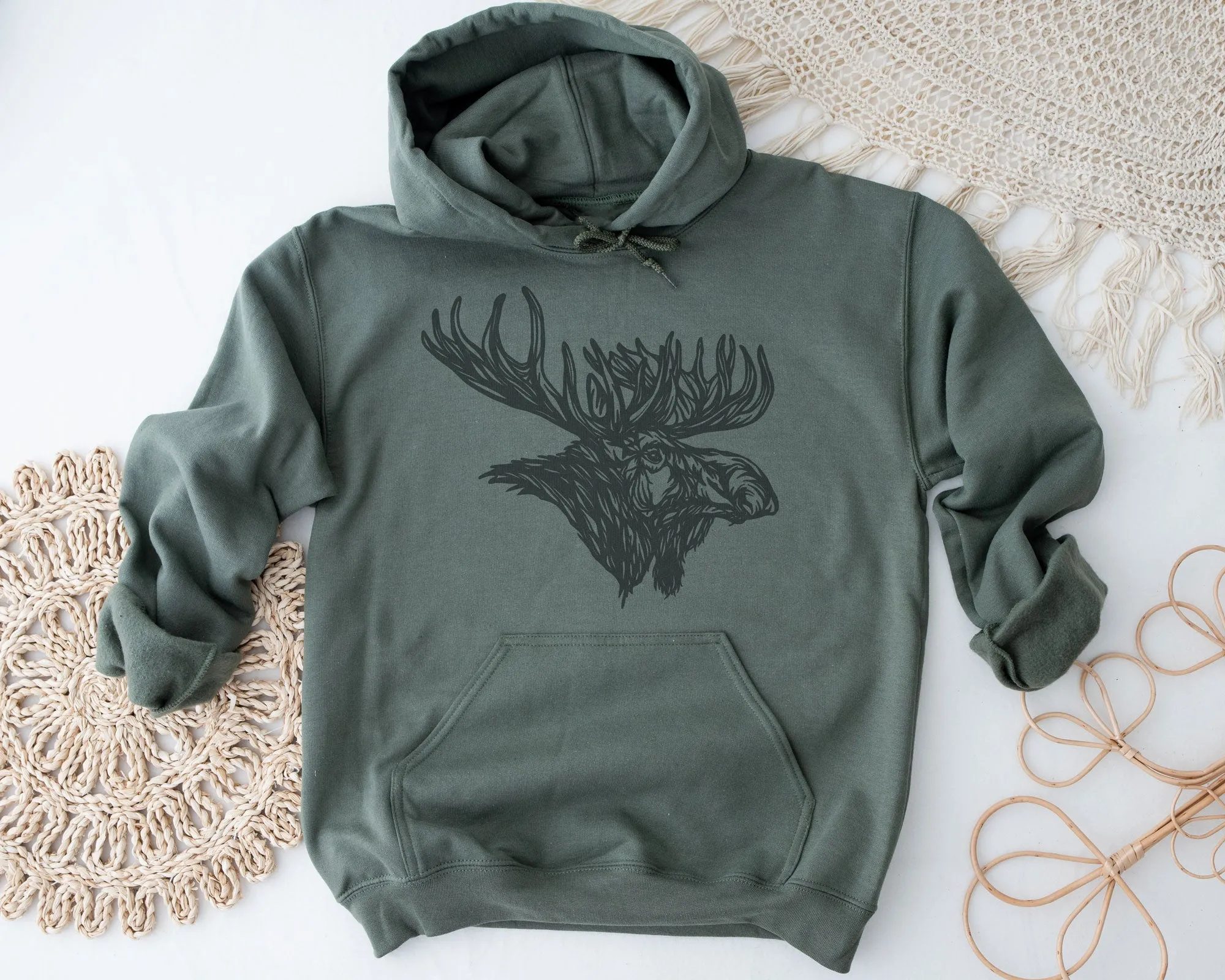 Moose Head Hoodies