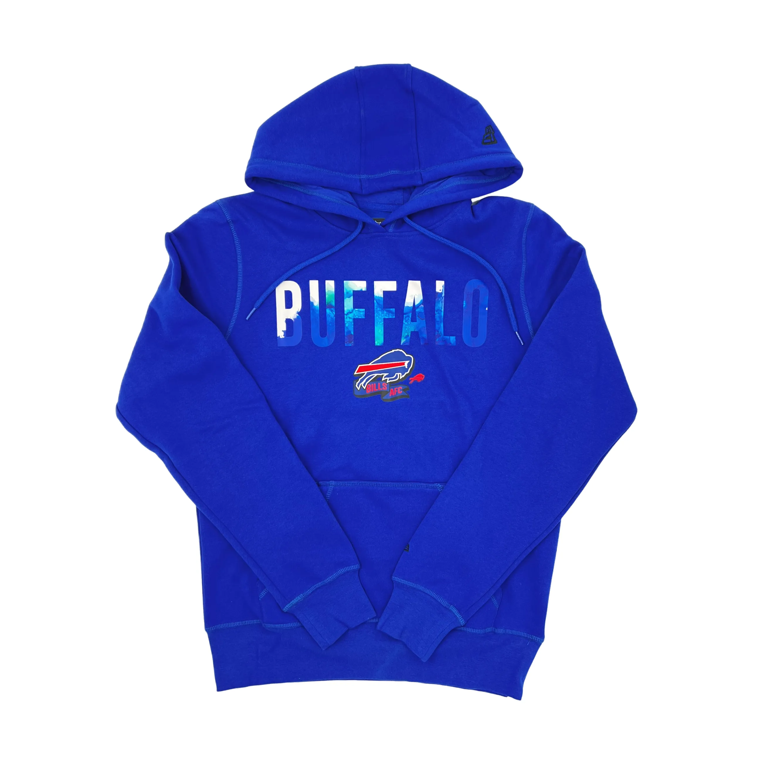 New Era Bills Blue Ink 2022 Sideline Hoodie