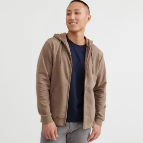 Oak French Terry Full-Zip Hoodie