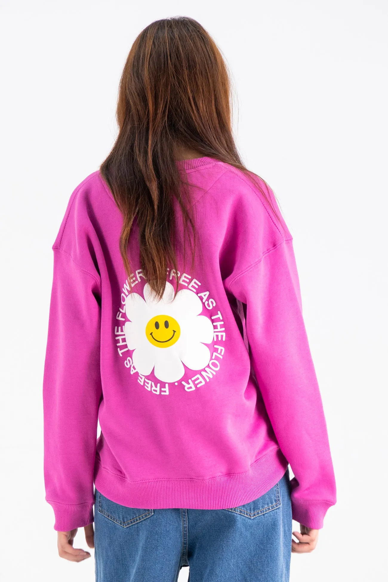 OVERSIZED PRINTED SWEATSHIRT