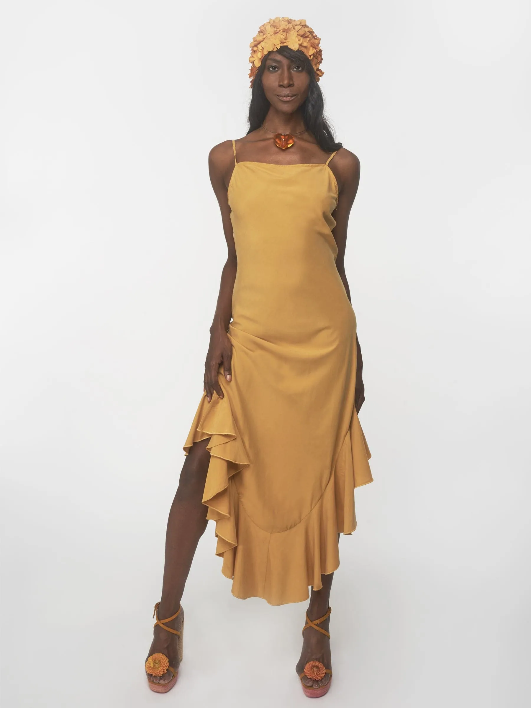 Paloma Dress in Sand