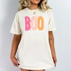 Pink Boo Halloween Comfort Colors Shirt