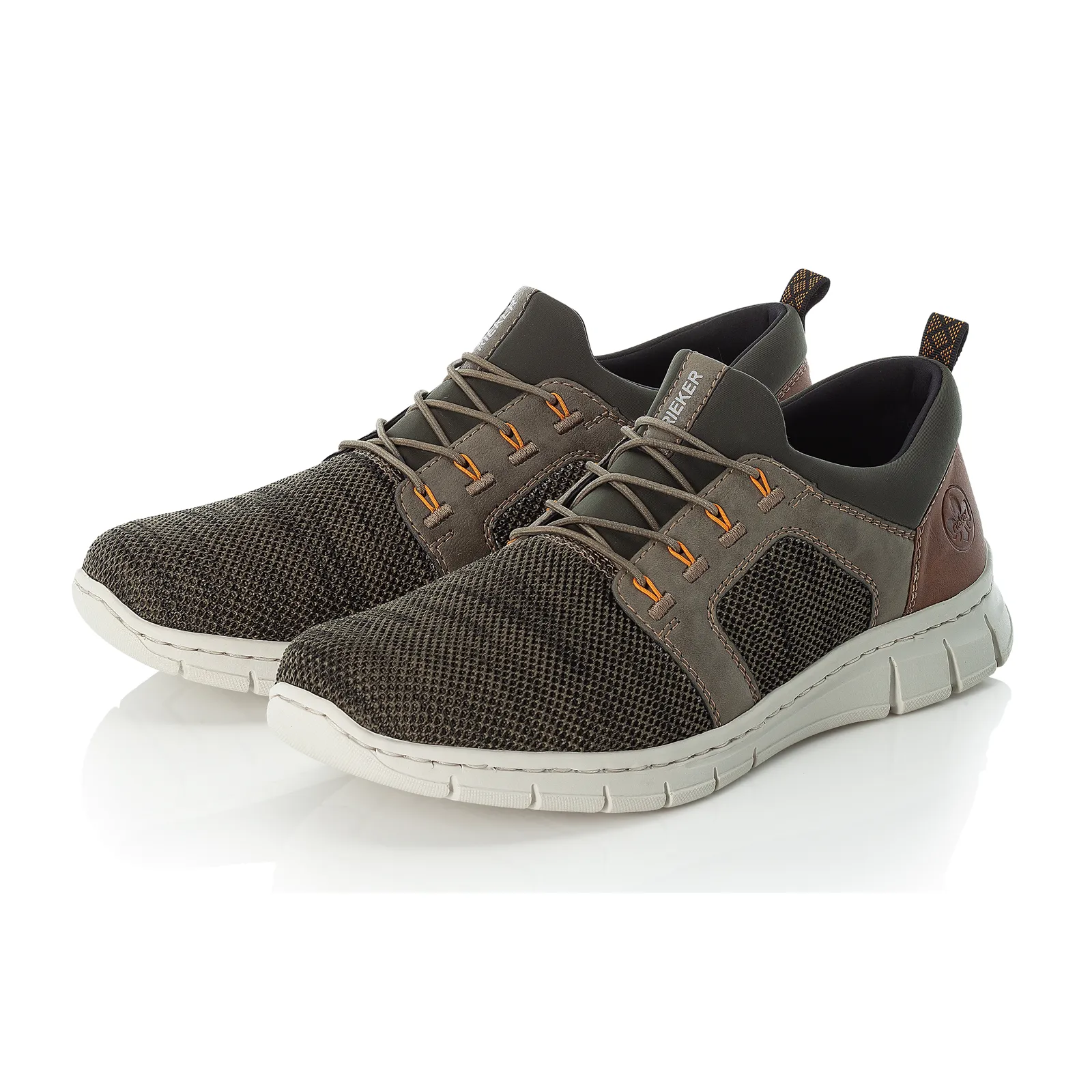 Rieker B7796-54 Timo Sneaker (Men) - Moos/Olive/Mandel/Pesto