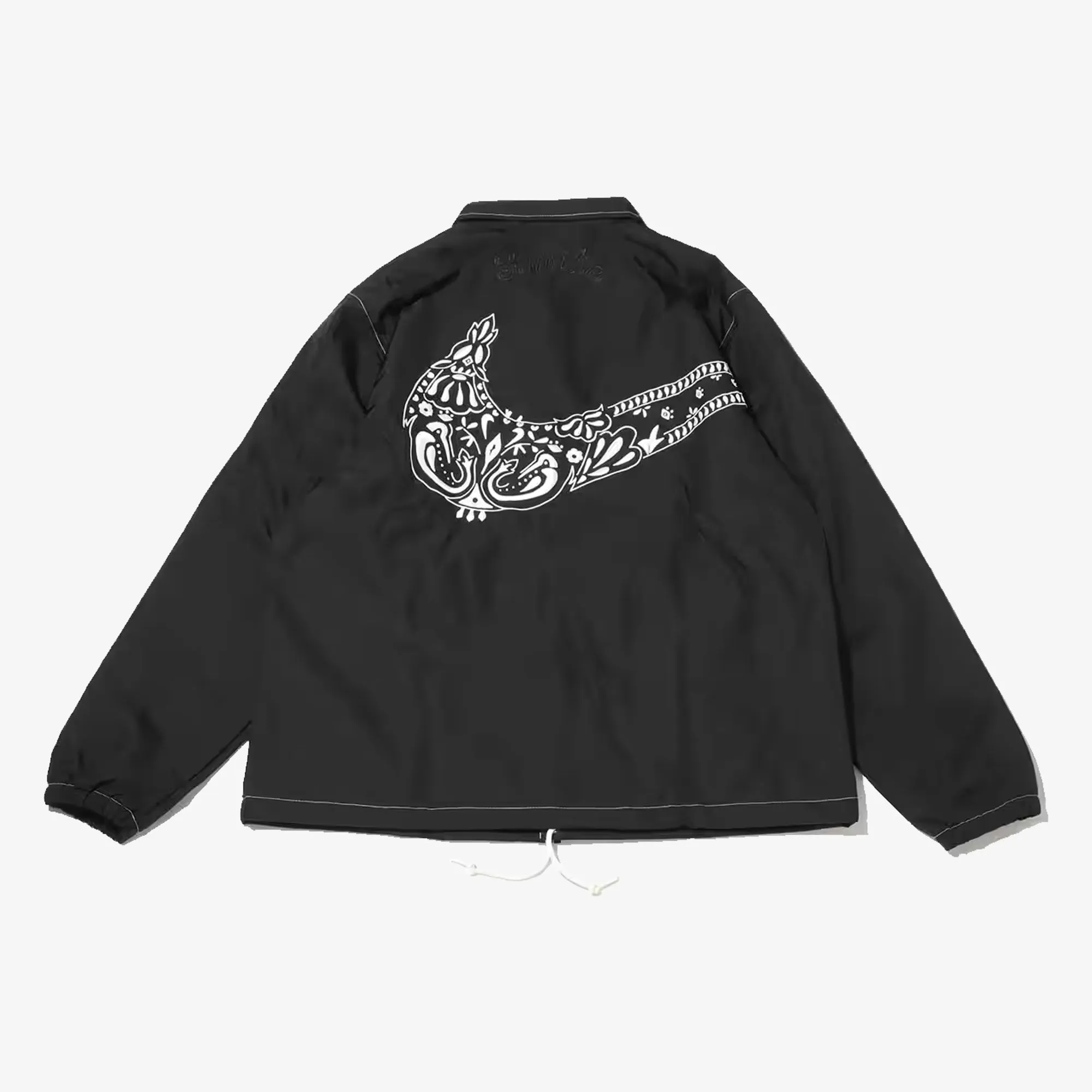 SPORTSWEAR LOOSE COACHES JACKET 'BLACK/SAIL/BLACK'