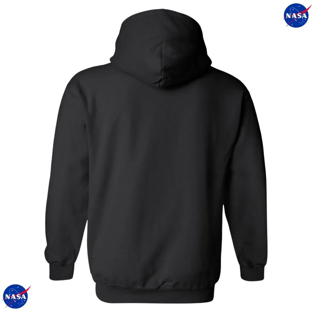 Sudadera Mujer Hoodie Nasa Cohete Espacial Escudo